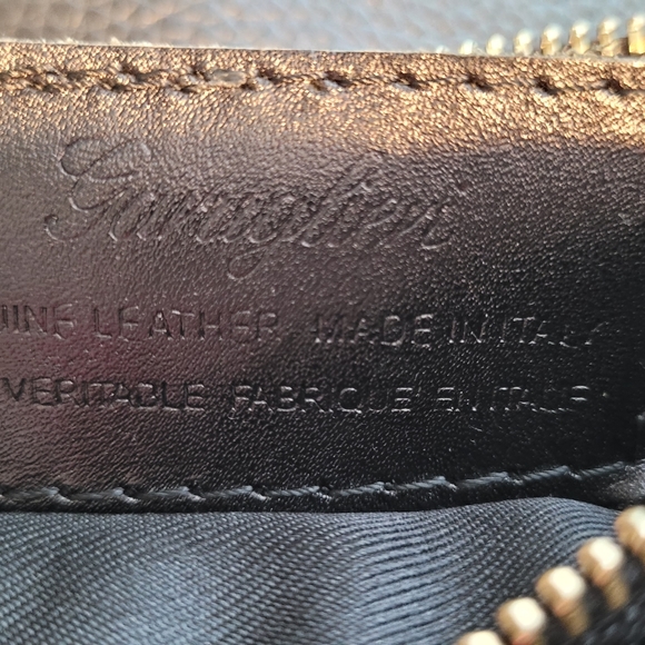 Crossbody Italian Leather Bag / Pouch - Picture 2 of 5